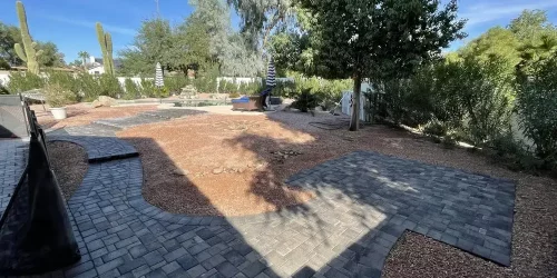 Paver Patio & Walkway