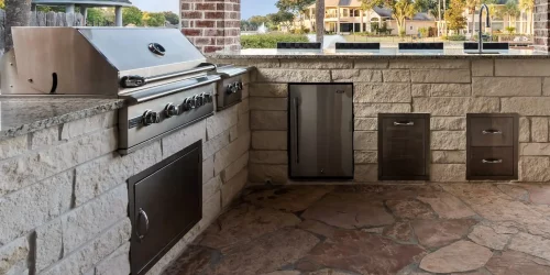Patio Kitchen, Outdoors Kitchen, Outdoor Living Space, Free Estimates